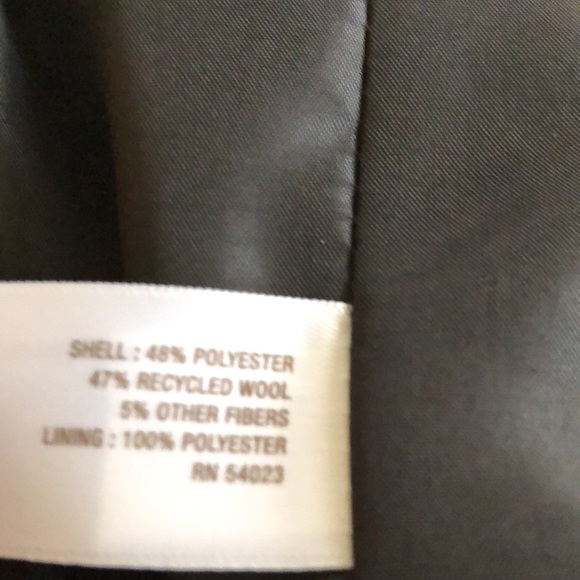 NWT Old Navy size M leopard car coat wool/poly - Picture 7 of 7